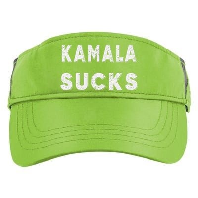 Kamala Sucks Funny Kamala Harris Sucks Adult Drive Performance Visor