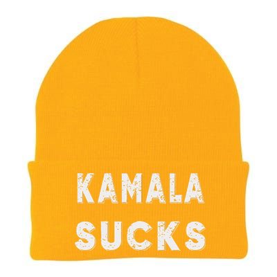 Kamala Sucks Funny Kamala Harris Sucks Knit Cap Winter Beanie