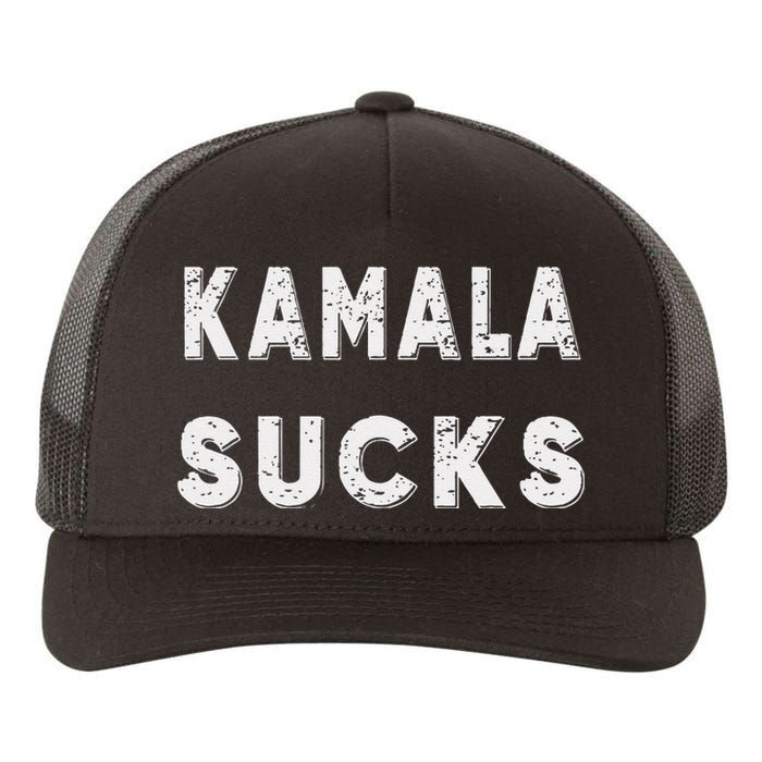 Kamala Sucks Funny Kamala Harris Sucks Yupoong Adult 5-Panel Trucker Hat