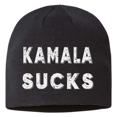 Kamala Sucks Funny Kamala Harris Sucks Sustainable Beanie