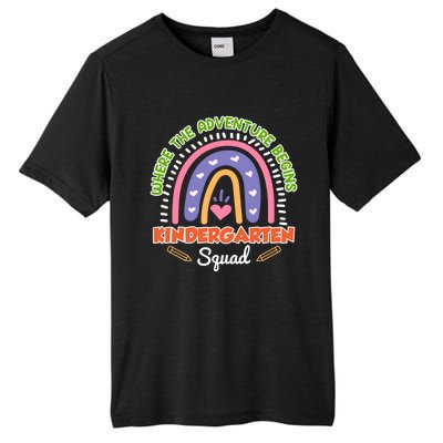 Kindergarten Squad Group Teacher Kindergarten Gift Tall Fusion ChromaSoft Performance T-Shirt