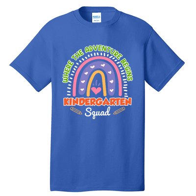 Kindergarten Squad Group Teacher Kindergarten Gift Tall T-Shirt