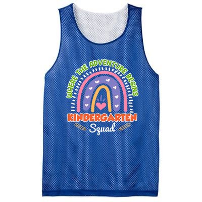 Kindergarten Squad Group Teacher Kindergarten Gift Mesh Reversible Basketball Jersey Tank