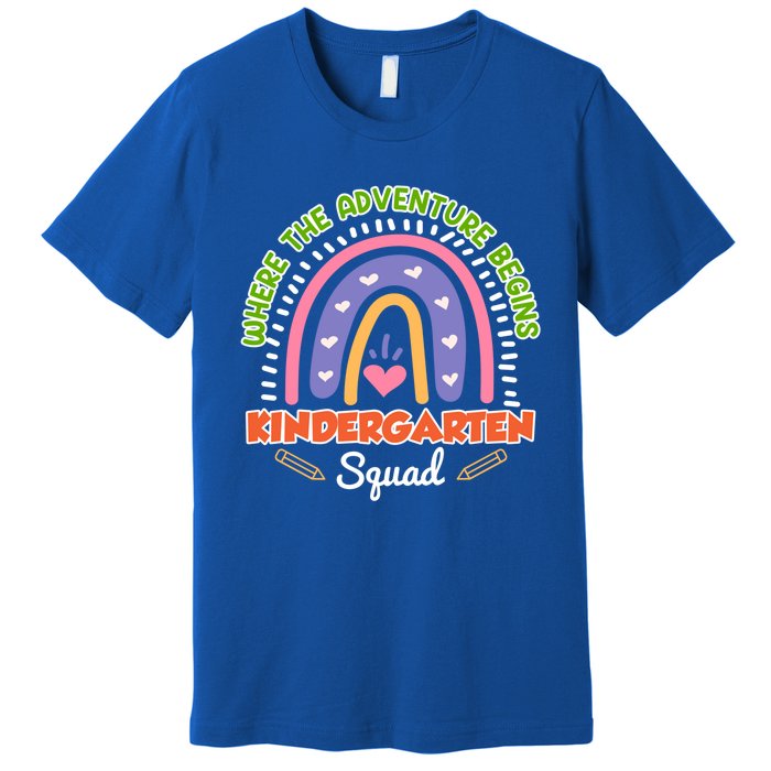 Kindergarten Squad Group Teacher Kindergarten Gift Premium T-Shirt