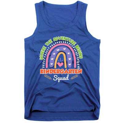 Kindergarten Squad Group Teacher Kindergarten Gift Tank Top