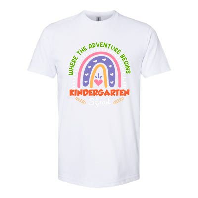 Kindergarten Squad Group Teacher Kindergarten Gift Softstyle CVC T-Shirt