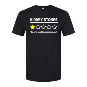 Kidney Stones Get Well Soon Funny Recovery Souvenir Softstyle CVC T-Shirt