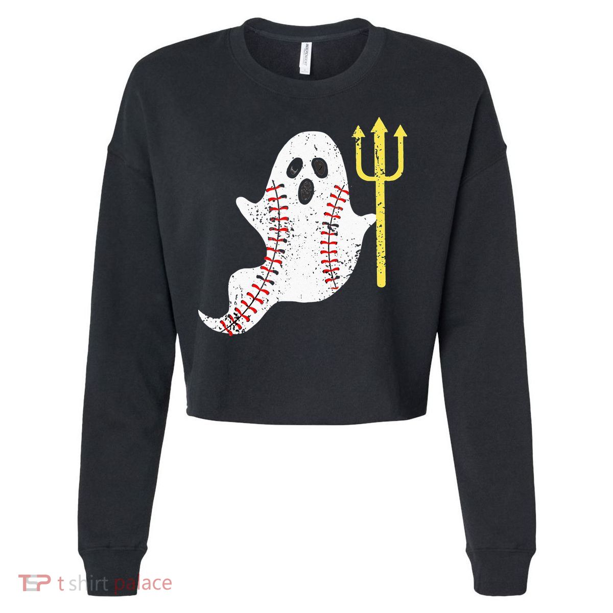 Kodai Senga Ghost Fork Cropped Pullover Crew