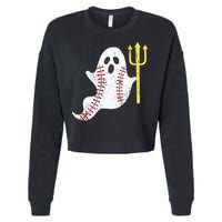 Kodai Senga Ghost Fork Cropped Pullover Crew