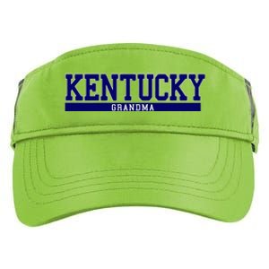 Kentucky State Grandma Sports Adult Drive Performance Visor