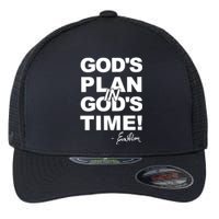 Klever Shirtz GodS Plan In GodS Time Flexfit Unipanel Trucker Cap