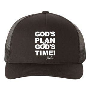 Klever Shirtz GodS Plan In GodS Time Yupoong Adult 5-Panel Trucker Hat