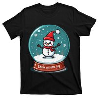 Kawaii Snow Globe Shake Up Some Joy Christmas T-Shirt