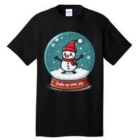 Kawaii Snow Globe Shake Up Some Joy Christmas Tall T-Shirt