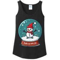 Kawaii Snow Globe Shake Up Some Joy Christmas Ladies Essential Tank