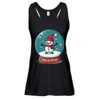 Kawaii Snow Globe Shake Up Some Joy Christmas Ladies Essential Flowy Tank