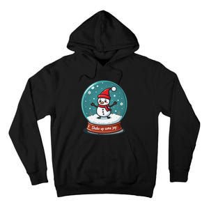 Kawaii Snow Globe Shake Up Some Joy Christmas Tall Hoodie