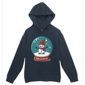 Kawaii Snow Globe Shake Up Some Joy Christmas Urban Pullover Hoodie