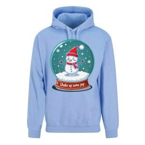 Kawaii Snow Globe Shake Up Some Joy Christmas Unisex Surf Hoodie