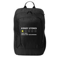 Kidney Stones Get Well Soon Recovery City Backpack