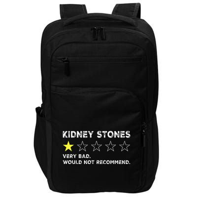 Kidney Stones Get Well Soon Recovery Impact Tech Backpack