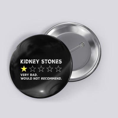 Kidney Stones Get Well Soon Recovery Button