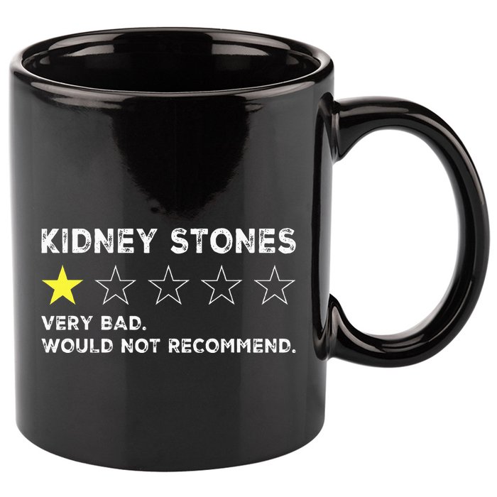 Kidney Stones Get Well Soon Recovery 11oz C Handle Ceramic Mug