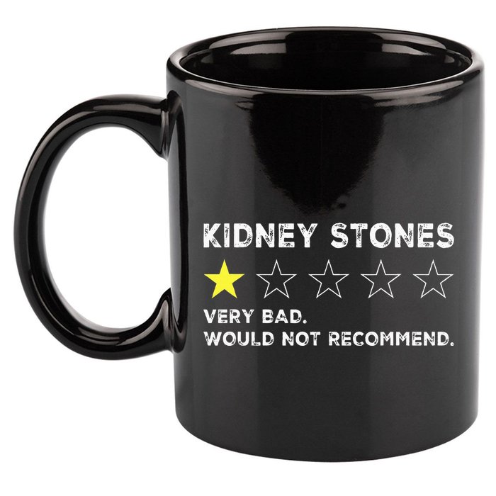 Kidney Stones Get Well Soon Recovery 11oz C Handle Ceramic Mug