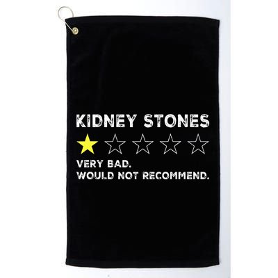Kidney Stones Get Well Soon Recovery Golf Towel