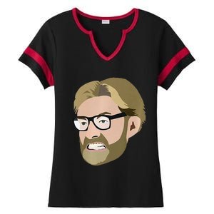 Klopp Soccer Gift Ladies Halftime Notch Neck Tee