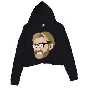 Klopp Soccer Gift Crop Fleece Hoodie