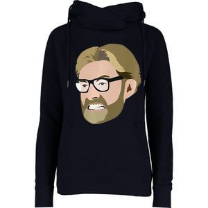 Klopp Soccer Gift Womens Funnel Neck Pullover Hood