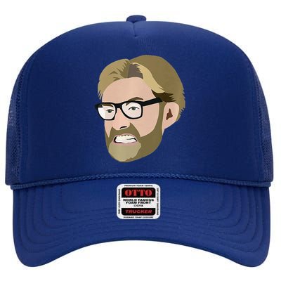 Klopp Soccer Gift High Crown Mesh Back Trucker Hat