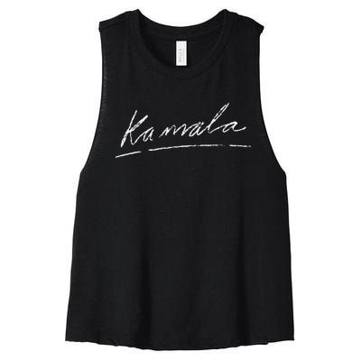 Kamala Signature Gift Women's Racerback Cropped Tank