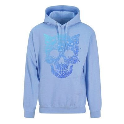 Kitten Skeleton Halloween Costume Skull Cats Gift Unisex Surf Hoodie