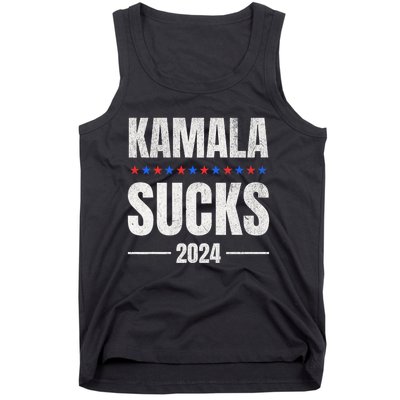 Kamala Sucks Harris President Election 2024 Trump Halloween Tank Top