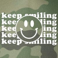 Keep Smiling Happy Face Legacy Tie Dye Trucker Hat