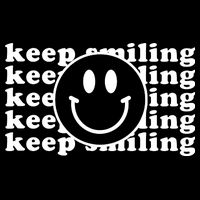 Keep Smiling Happy Face Cooling Performance Long Sleeve Crew