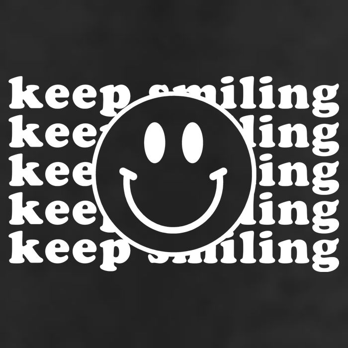 Keep Smiling Happy Face Trucker Hat