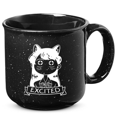 Komi San Is Excited 15oz Campfire Ceramic Mug