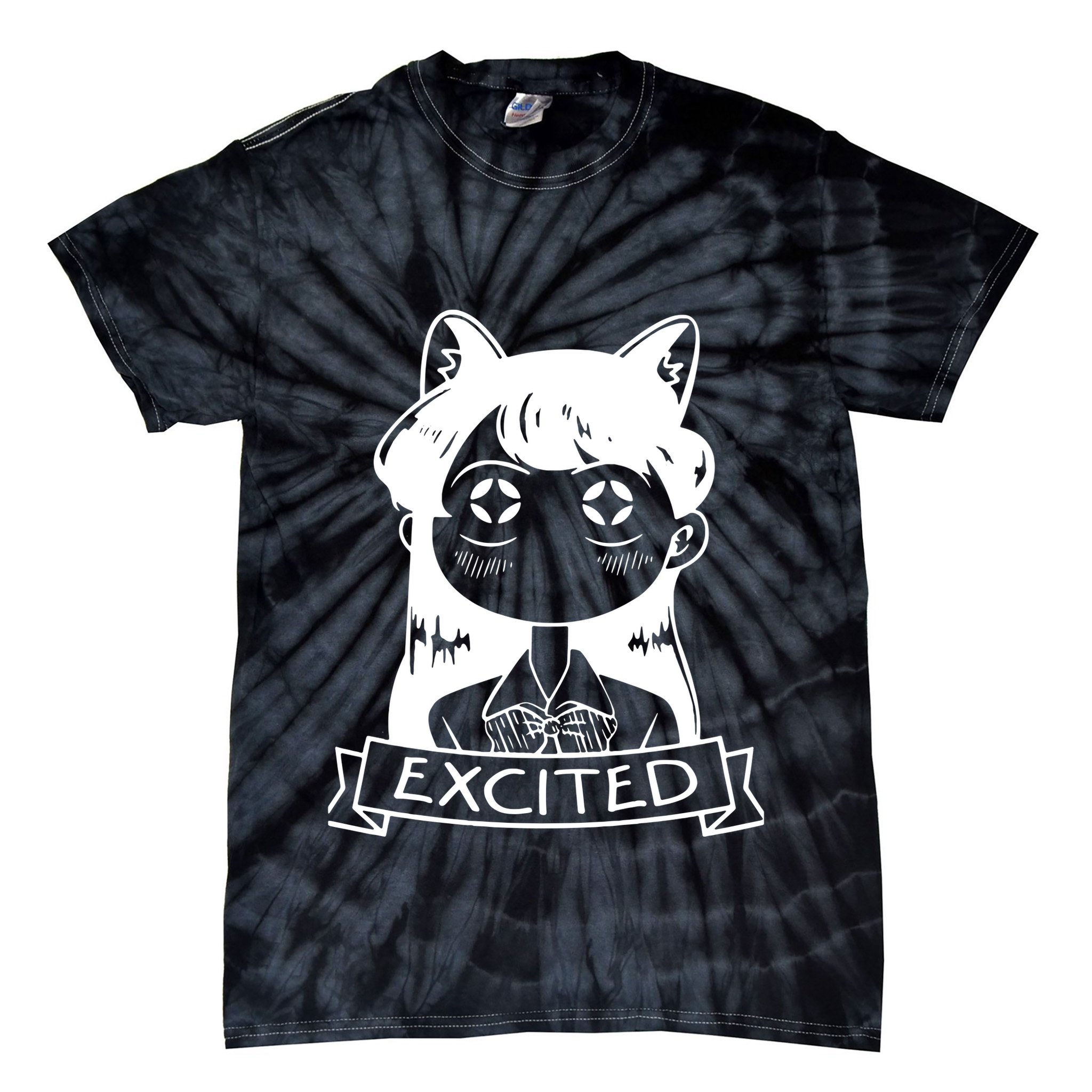 Komi San Is Excited Tie-Dye T-Shirt