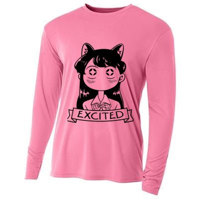 Komi San Is Excited Cooling Performance Long Sleeve Crew