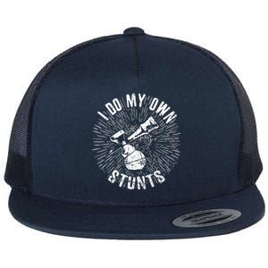 Kendama Stunts I Do My Own Spirit Of Kendama Cute Gift Flat Bill Trucker Hat