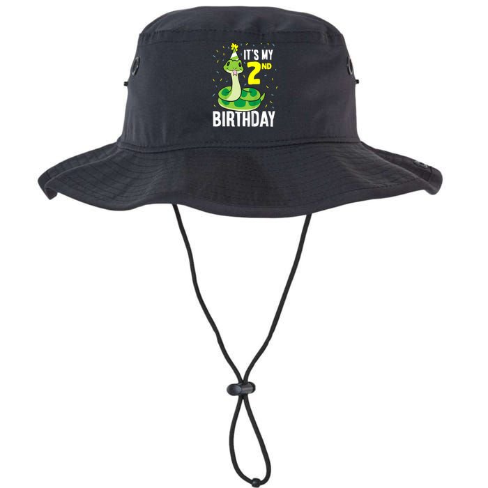 Kids Snakes Its My 2nd Birthday 2 Year Old Birthday Legacy Cool Fit Booney Bucket Hat