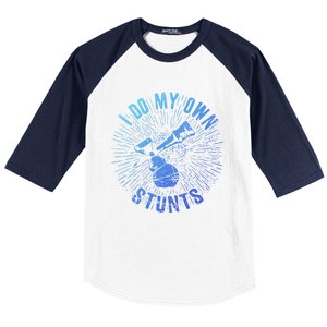 Kendama Stunts I Do My Own Spirit Of Kendama Cute Gift Baseball Sleeve Shirt