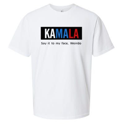 Kamala Say It To My Face Weirdo Sueded Cloud Jersey T-Shirt