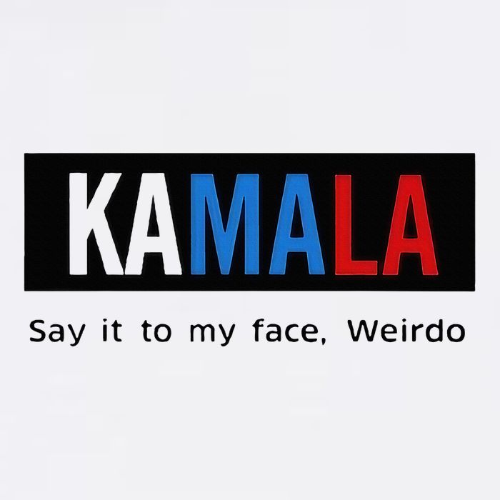 Kamala Say It To My Face Weirdo Cooling Performance Crew T-Shirt