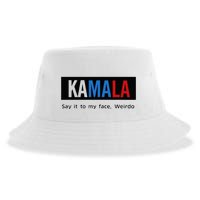 Kamala Say It To My Face Weirdo Sustainable Bucket Hat