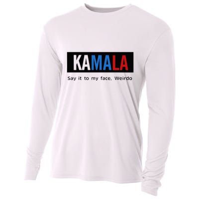 Kamala Say It To My Face Weirdo Cooling Performance Long Sleeve Crew