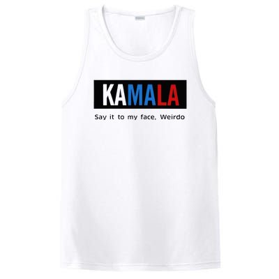 Kamala Say It To My Face Weirdo PosiCharge Competitor Tank